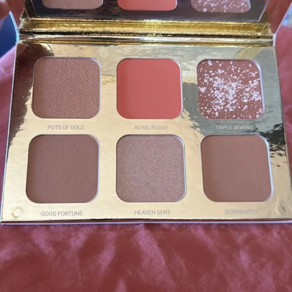 True +  Luscious  Lucky Glow  Bronzer + Highlighter Palette- NEW NIB